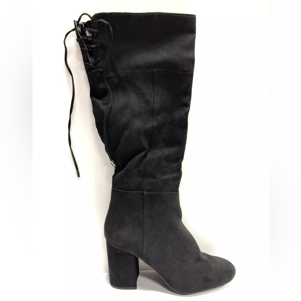 Kenneth Cole Women’s Corie Lace-Up Black Boots, Size 9 M